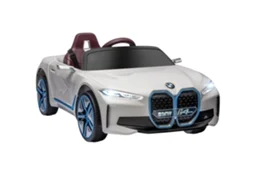 Carro Elétrico Para Criança Pp E Metal Cor Branco 115x67x45 Cm Homcom