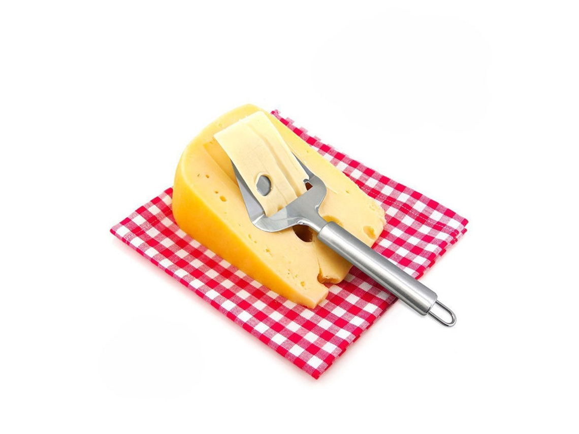Cortador E De Queijo Em Aço Inoxidável Com Dupla Função