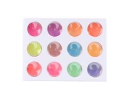 Pó Luminoso Para Arte De Unhas E Pintura Corporal 1g X 12 Caixas