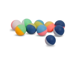 10 Bolas De Ping Pong Coloridas Para Crianças Diy Jogos Festas Diversão Material Pp Tamanho 4cm
