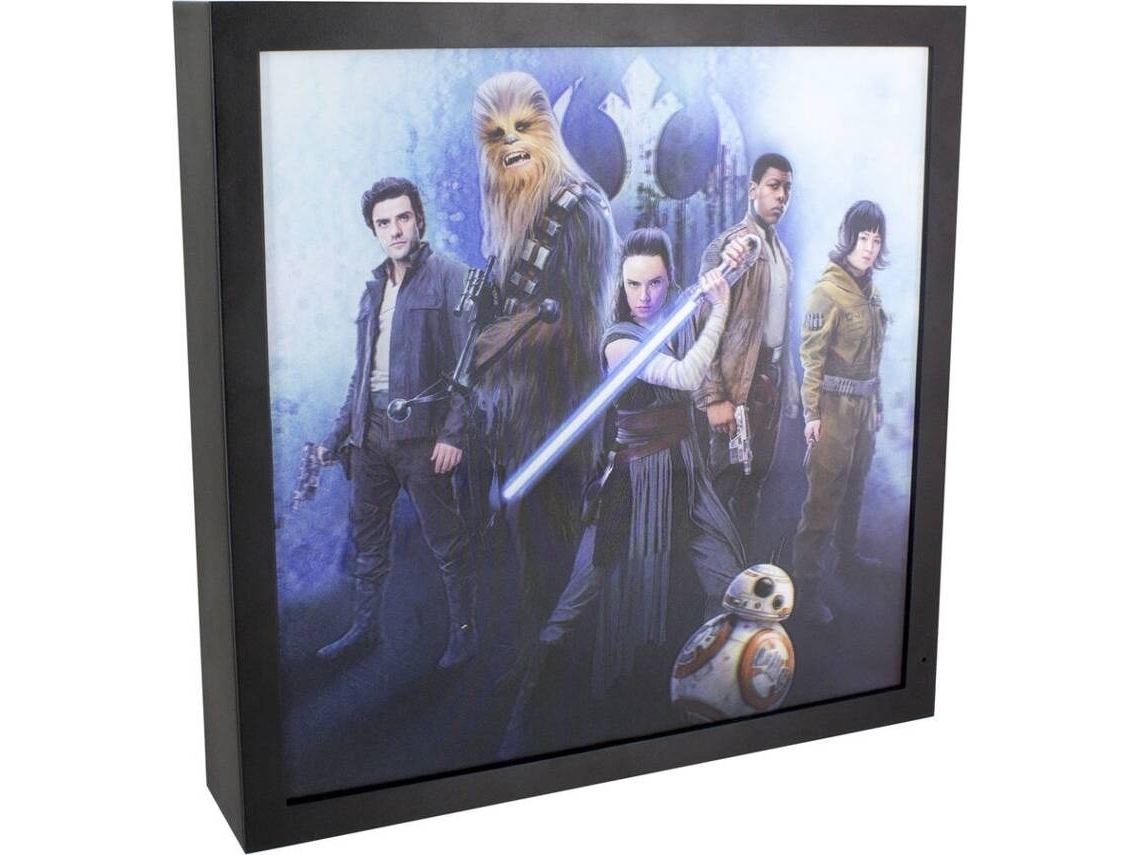 Candeeiro Luminart 3D STAR WARS The Last Jedi