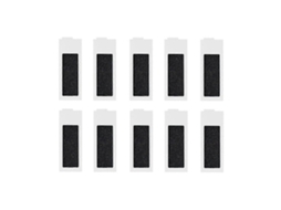 Conjunto de 10 Filtros Compatíveis com a Varredeira T20 Pro/ Max T20 S/MARCA