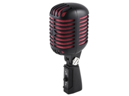 Microfone Vocal Clássico Retrô MDUG com Estrutura Metálica