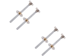 Conjunto De 4 Barras De Suporte Para Armários E Móveis