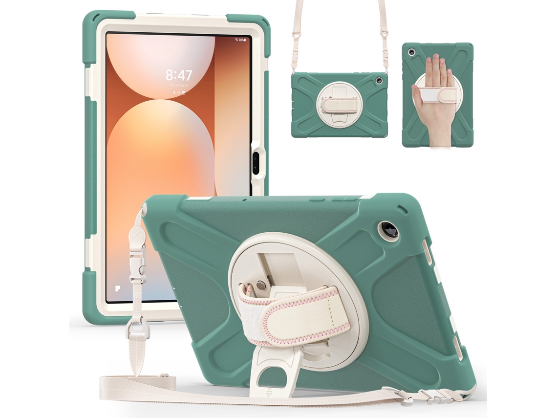 Tressino Capa Tablet Para Samsung Galaxy Tab A11 Plus 11 Polegadas (2025) Resistente A Quedas, Verde