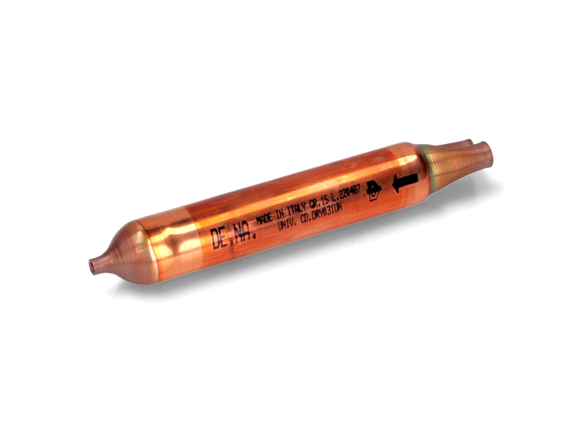 Filtro Secador 15gr. Ø6,5mm X Ø6,5 2,5mm 3 Vias para Frigorífico/congelador Dry031un