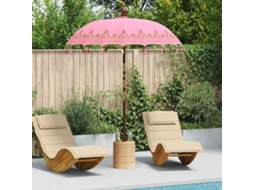 Vidaxl Parasol Balinês Rosa 185 X 185 X 260 Cm