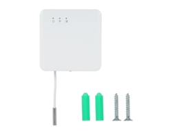 TERMOSTATO INTELIGENTE YURU, para radiador, 16A, 6 modos, controle app, medição energia, janela aberta