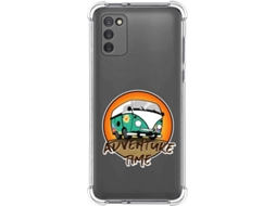 Capa Samsung Galaxy A03s TUMUNDOSMARTPHONE Adventure Time Multicor