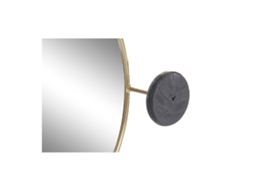 Espelho de Parede Dkd Home Decor Ferro Espelho 44 X 7 X 25 Cm