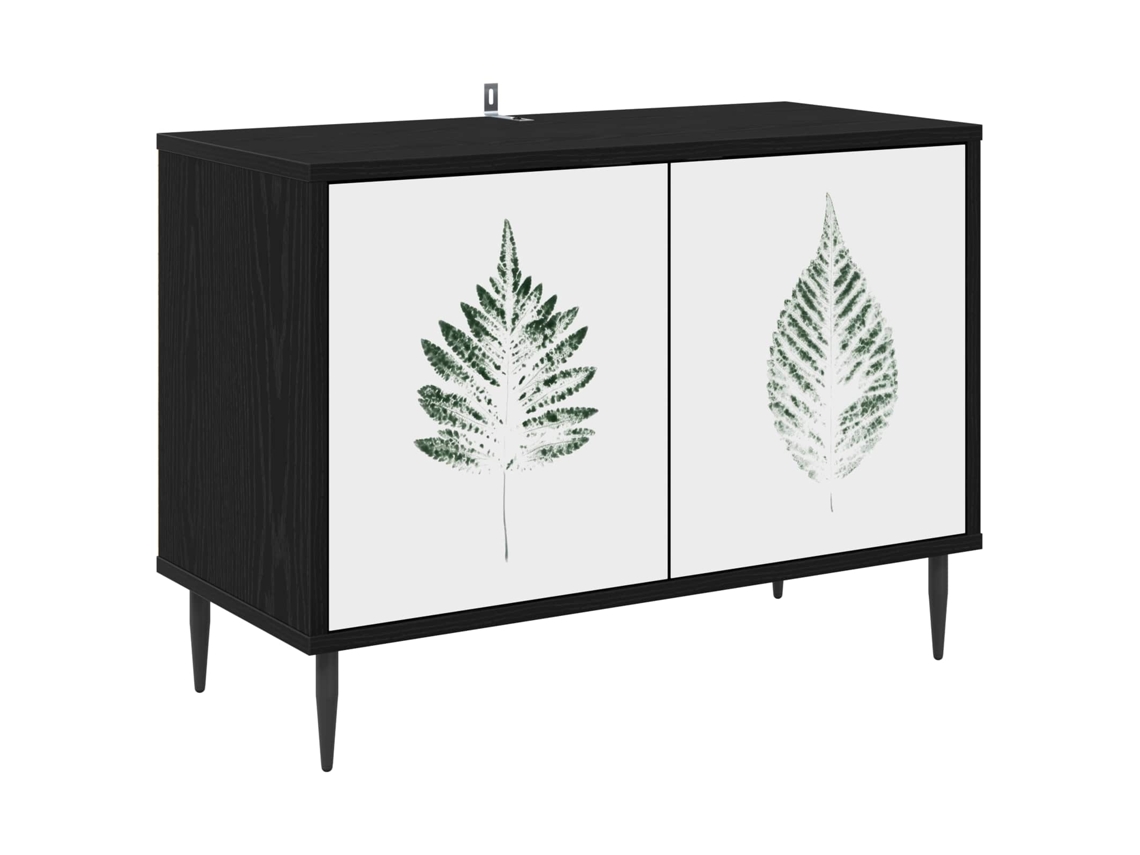 Vidaxl Gabinete Para Tv Hanau 69 X 33 X 50,5 Cm Carvalho Preto