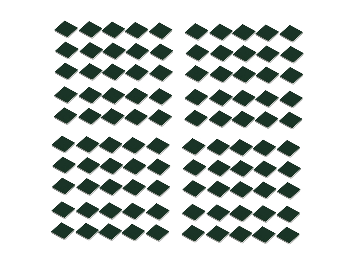 5pcs Capas de Rodízio de Feltro S/MARCA