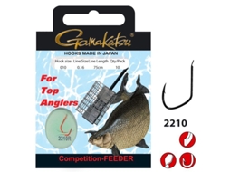 Gancho GAMAKATSU Competition Bream Feeder Ls-2210 75 Cm