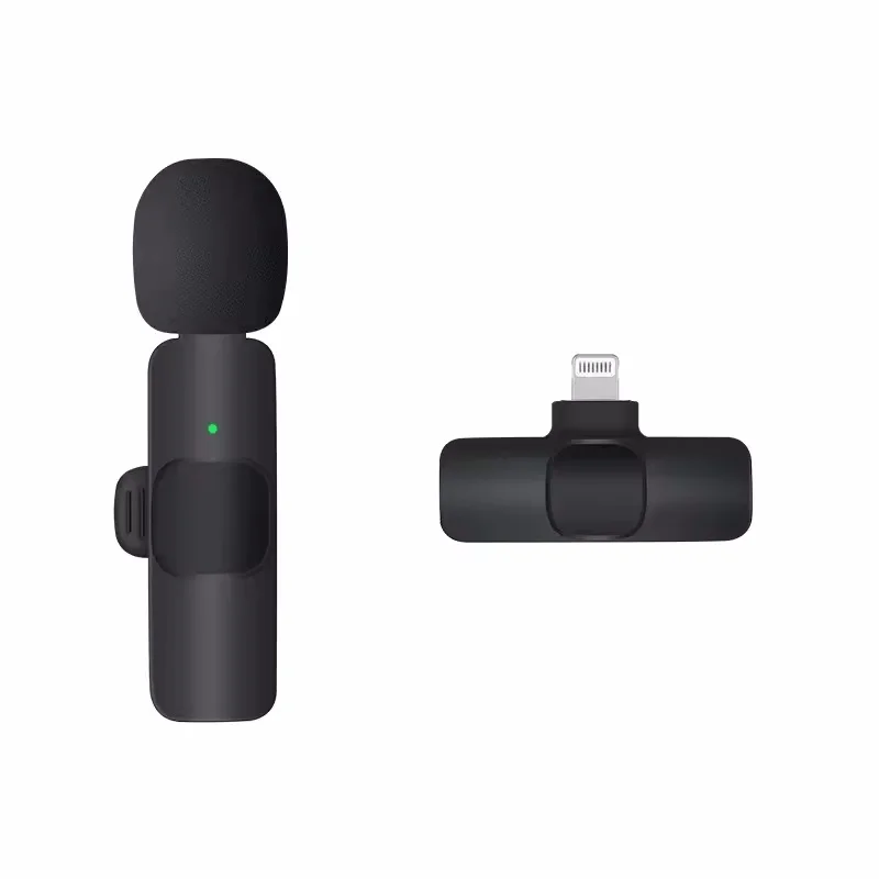 Microfone De Lapela Sem Fio, Prático E Portátil. Mdug (compatível Com Sistema Ios)