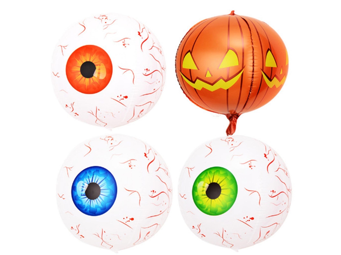 Balão Inflável Em Forma De Globo Ocular De Abóbora Para Halloween, Brinquedo Criativo E Assustador, Presente Ideal Para Festa De Halloween. Ly Ebike