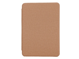 Capa protetora fina de couro sintético para Kindle Paperwhite 4 (dourado claro, marrom)