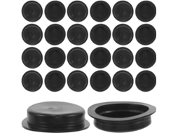 Conjunto De 50 Tampões Borracha Redondos Para Cofrinhos, Práticos E Compactos, Ideais Para Guardar Dinheiro Em Pequenas
