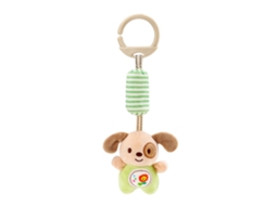 Carrinho De Bebê Pendurado Boneca De Pelúcia Chocalho Bebê Brinquedos Sensoriais Cão Yunzii