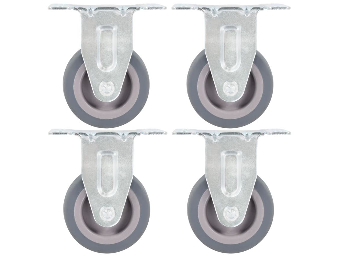 Vidaxl Rodas Fixas 4 Pcs 50 Mm