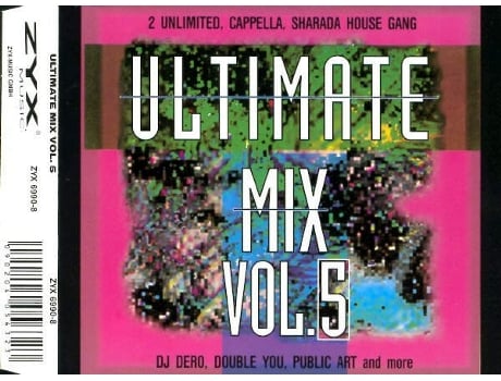 Cd Ultimate Mix Vol 5 Zyx Music