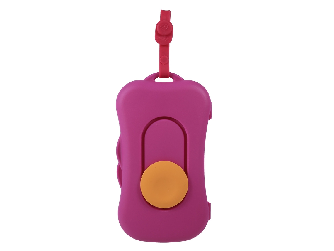 Primerox case para Toalhas Úmidas Portátil com Cordão e Design Translúcido 4