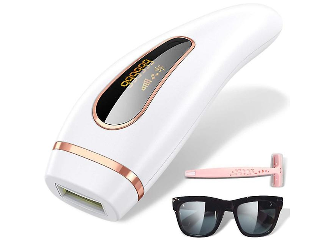 Depilador De Luz Pulsada Ipl Yizhood 999.1000 Flashes Permanente Unissex Corpo/rostos Branco