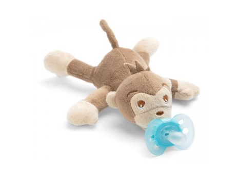 Chupeta PHILIPS AVENT Macaco Ultra Soft (0-6 m, Azul)