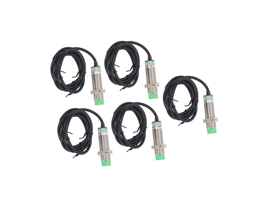 Kit Com 5 Sensores De Proximidade Npn, Fechado Normalmente, 6‑36v Cc, Acessórios Incluídos