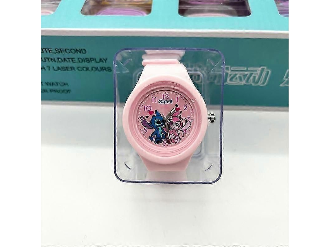 Relógio Infantil Stitch Silicone GOKOCO