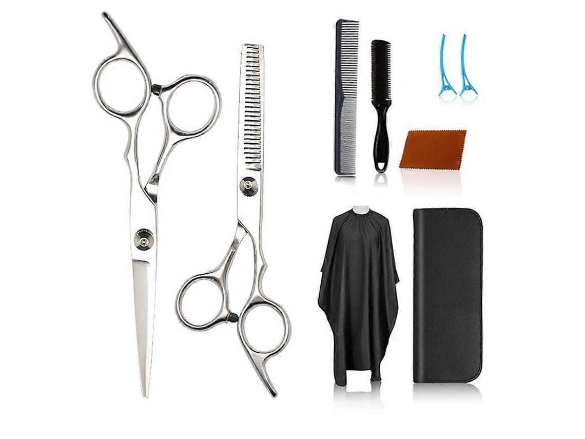 Conjunto De Tesouras De Cabeleireiro Profissional