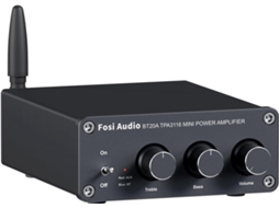 Amplificador Hifi Estéreo Fosi Audio Bt20a – Bluetooth 5.0 – 2 X 100 W