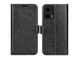 Capa De Celular De Couro Com Flip Horizontal Com Textura R64