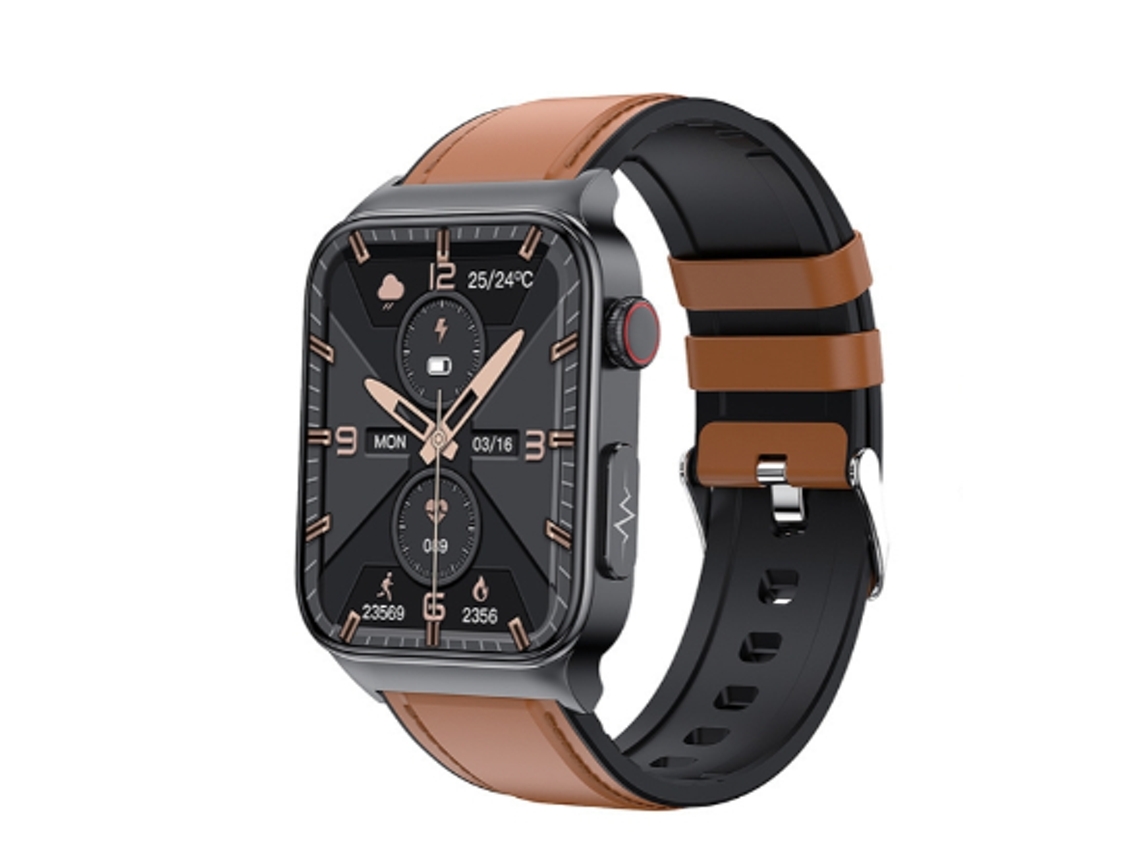 Smartwatch Ydcy E500 Castanho