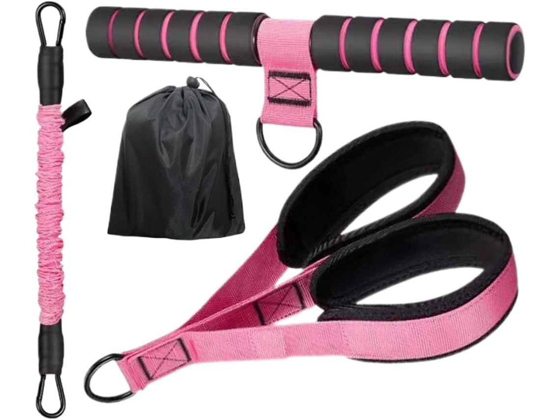 Faixas De Resistência Para Os Pés Com Alças Aparelho Exercício Ajustável 27a 14kg | Exercícios Alça Ioga