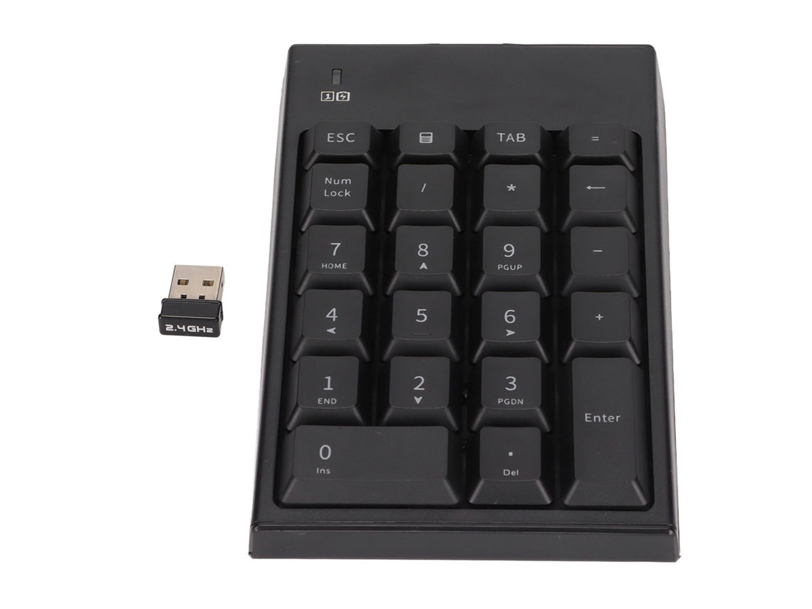 Teclado Numérico Sem Fio 2.4ghz Sem Atraso LAXISCREED