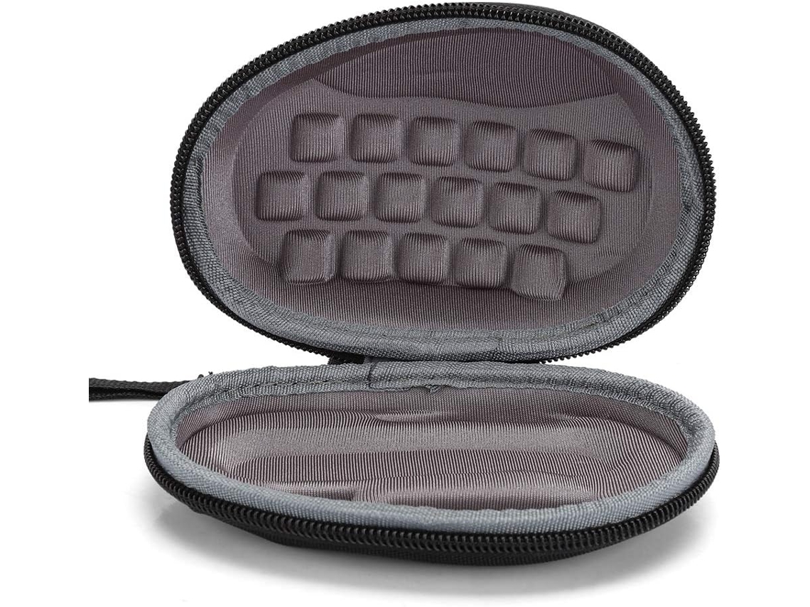 Estojo Preto para Mouse com Alça de Pulso, Bolsa de Armazenamento em Nylon Impermeável 3/602/g700s, Portátil SFUSHOS