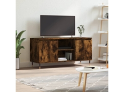 Vidaxl Móvel De Tv 104x35x50 Cm Derivados De Madeira Carvalho Fumado