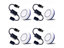 4x Dc 5v Usb Controle Remoto Rf Liga/desliga Para Fita De Led Usb, Lâmpada De Leitura, Ventilador, Modelo De Interruptor
