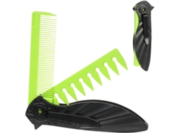 Pente Dobrável, Escova Para Pentear O Cabelo, Pente De Bolso Compacto, Conveniente Para Viagens, Material Leve E Durável