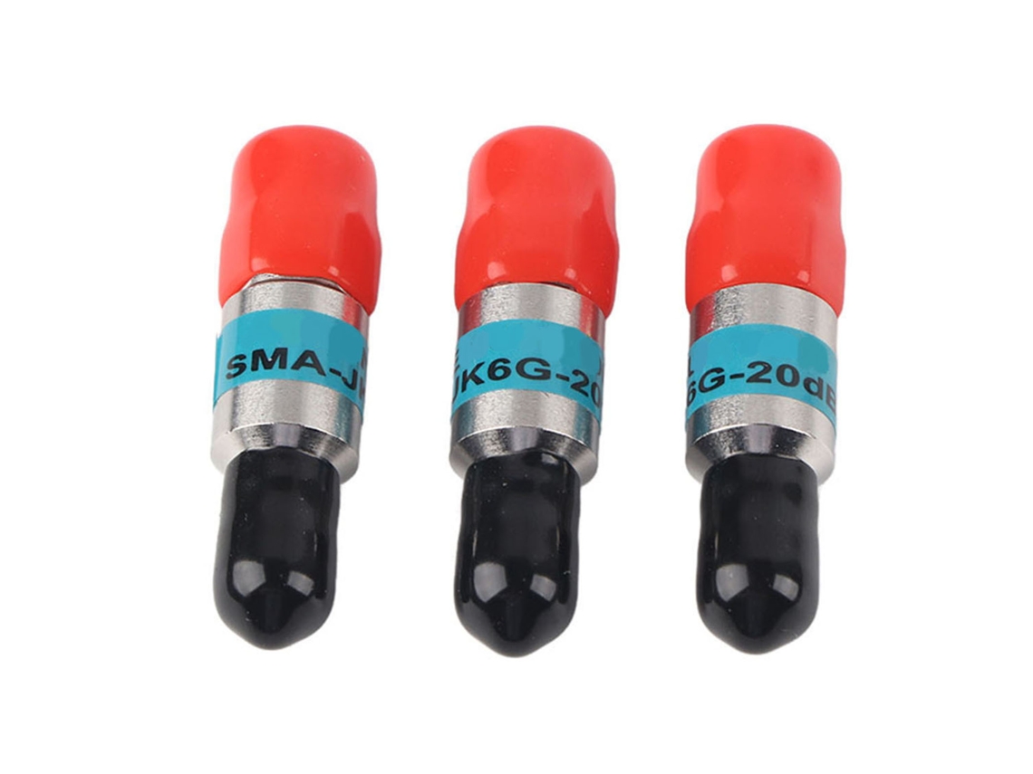 Atenuador Coaxial Rf Sma jk Macho a Hembra 2w 6ghz 50ω 20db