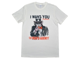 Kiss Uncle Sam T-shirt Unisex Adults Size:m