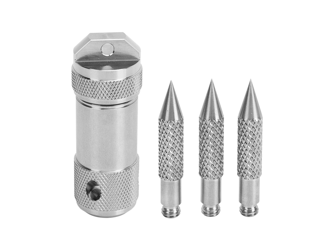 Estojo Portátil Inox para Medicamentos com Gancho
