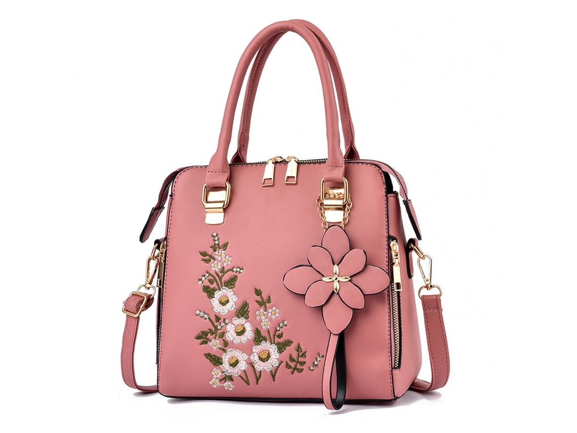 Bolsa Tote Feminina 2026 Bolsa de Ombro rosa YUNZII