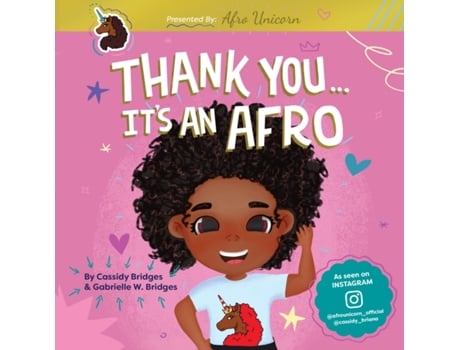 Livro Thank You, Its An Afro de Cassidy Bridges (Inglês)