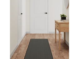 Vidaxl Tapete/passadeira 50x150 Cm Aspeto Sisal Antracite