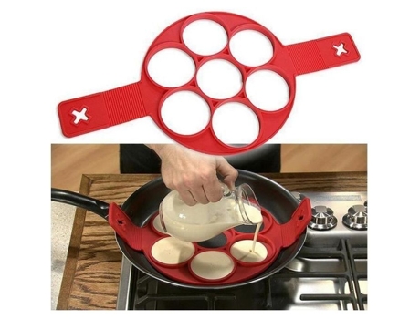 Molde de Silicone - CUTEHILL - 40x23,5cm - Vermelho - 1 peça - Cozinha Contemporânea CUTEHILL