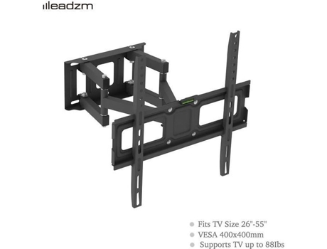 Suporte Mural Tv Universal Orientável E Inclinável Para Telas De 26 A 55 Alightup (66 Cm A 140 Cm)