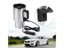 Xícara de café 12V - Marca desconhecida - Modelo desconhecido - 450 ml - Cinza - 120 Watts S/MARCA