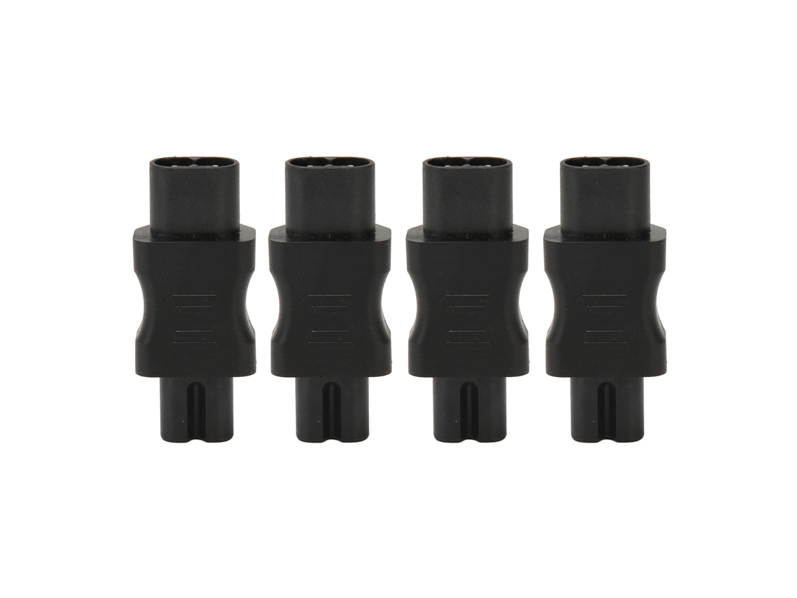 Aetheria 4pcs Adaptador de Plugue Iec320 C8 para C7 Conversor de Energia para Pdu Notebook Ups