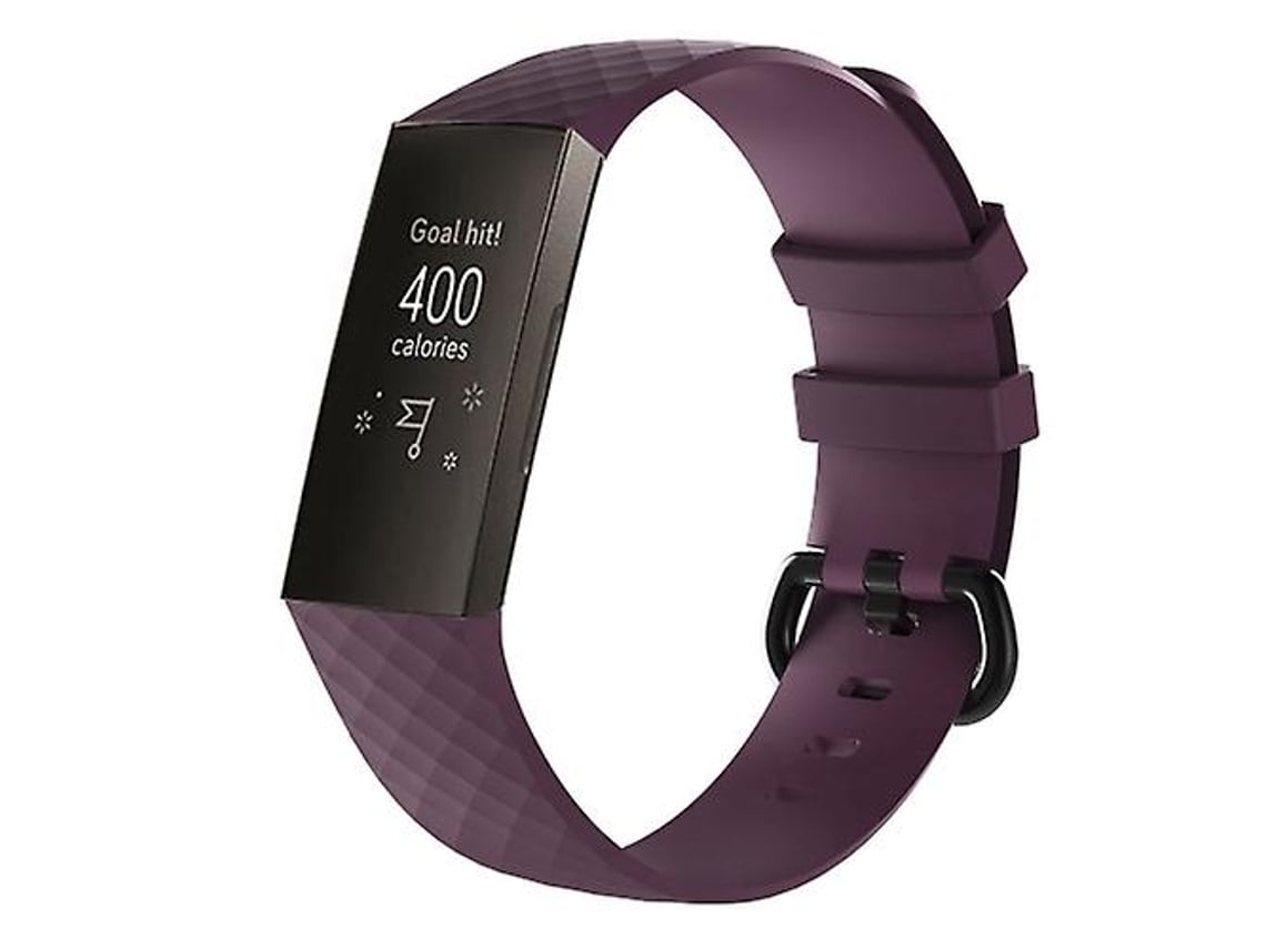 Pulseira Fitbit Charge 4 Chennls Roxa Escura